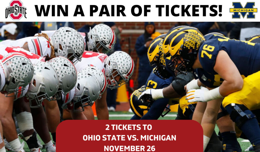 ohio state vs michigan football ticket giveaway